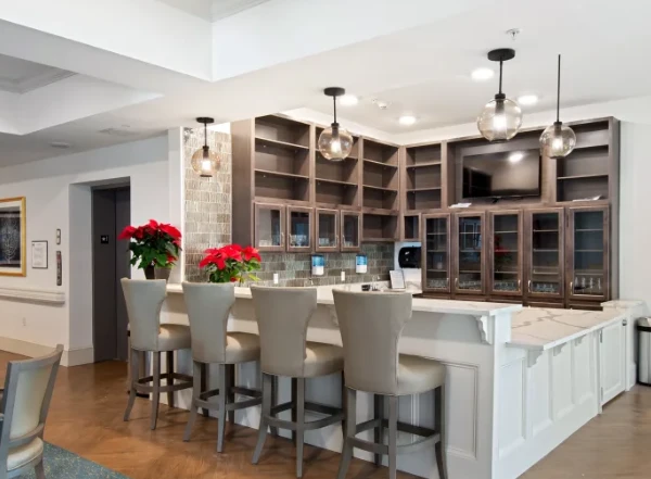 The Blake at Colonial Club bar area