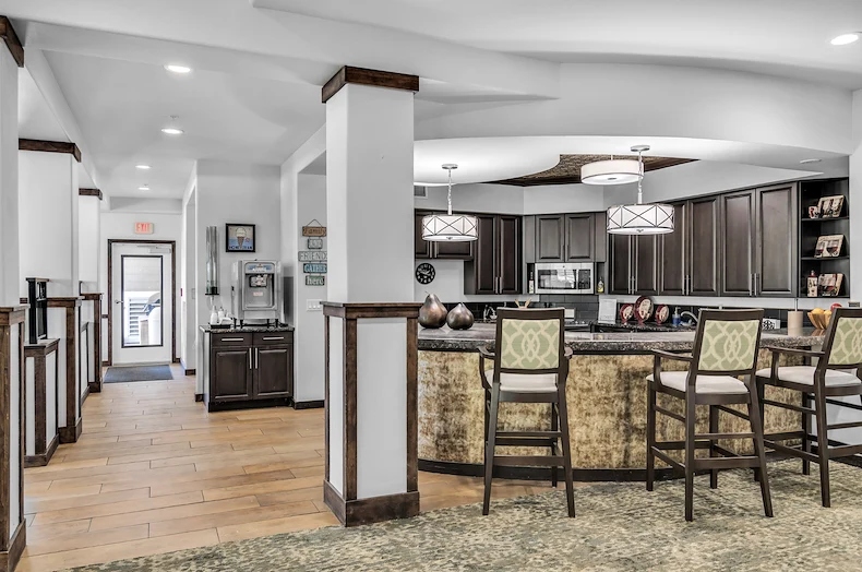 The Highlands Gracious Retirement Living Hawthorn Senior Independent Living in Westborough, Massachusetts kitchen