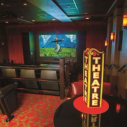 Liberty Heights Gracious Retirement Living Hawthorn Senior Independent Living in Rockwall, Texas movie theater