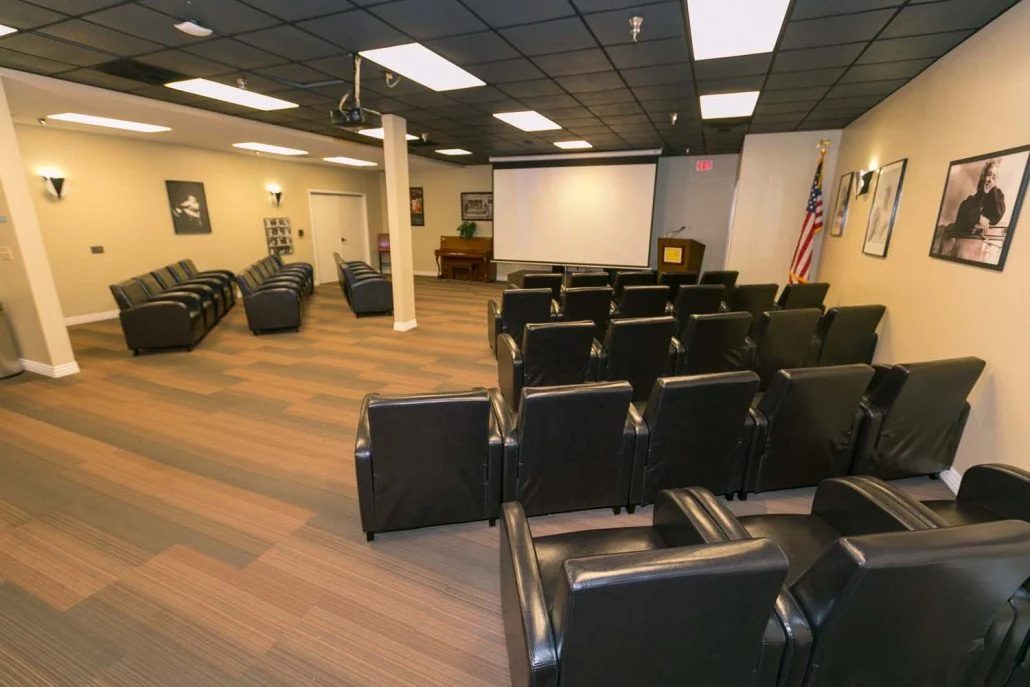 Lexington Assisted Living senior living community offering independent living, assisted living, and memory care in Ventura, CA, movie theatre