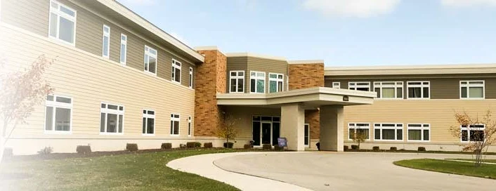 Ascension Living Lakeshore at Siena, assisted living and memory care, Racine, WI, front exterior