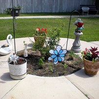 beautiful inner courtyard