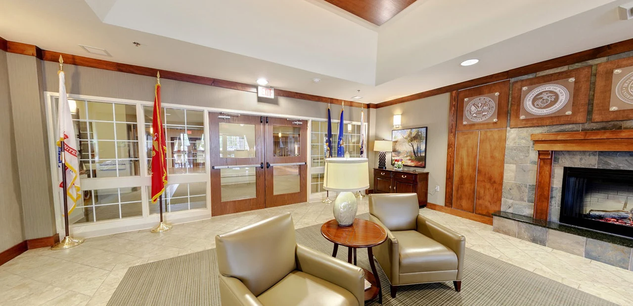 North Carolina Veterans Home Skilled Nursing & Rehabilitation Senior Living in Black Mountain, NC entrance