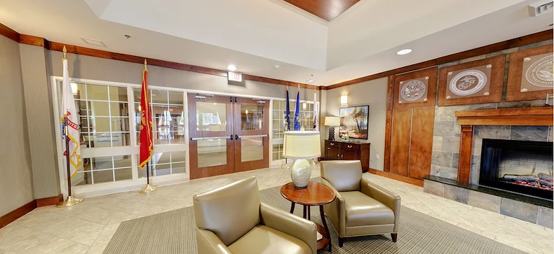 North Carolina Veterans Home Skilled Nursing & Rehabilitation Senior Living in Black Mountain, NC entrance