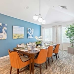 Colonial Harbor Gracious Retirement Living Hawthorn Senior Independent Living in Yorktown, Virginia dining room