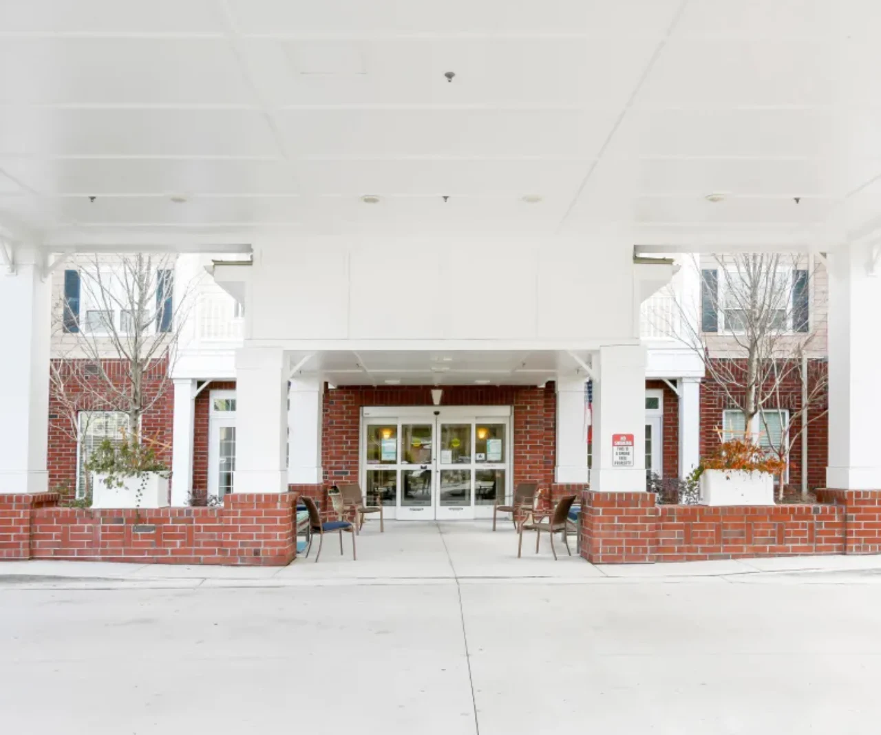 Senior living in a beautiful gated community