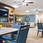 Charter Senior Living of Cookeville gathering space
