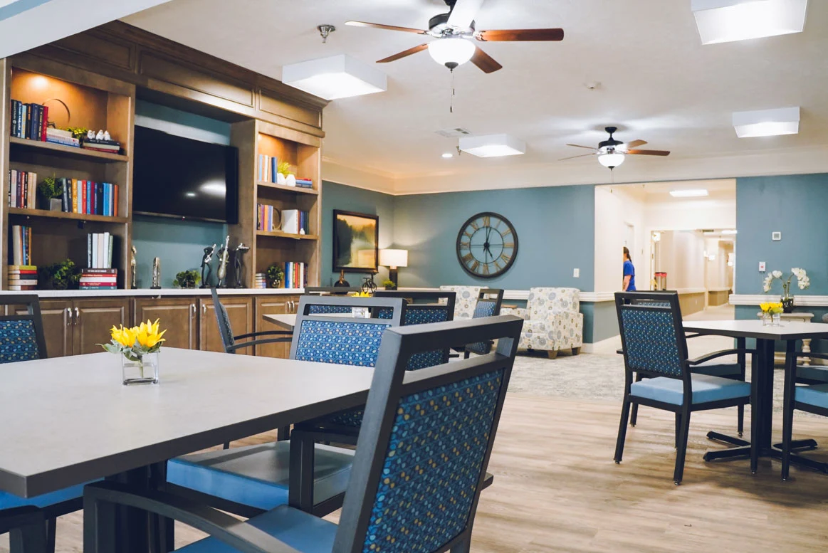 Charter Senior Living of Cookeville gathering space