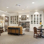 Viva Senior Living's lounge area