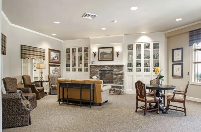 Viva Senior Living's lounge area