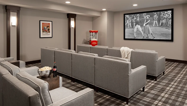 Media area at the Waters of Oak Creek 