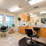 Avamere at Port Townsend Senior Living in Washington beauty hair salon
