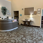 Avamere at South Hill senior living community offering assisted living and respite care in Spokane, WA, front desk