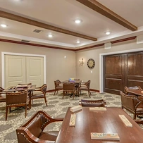 Anthem Lakes, senior living community offering independent living, assisted living, and memory care in Jacksonville, FL, activiites room