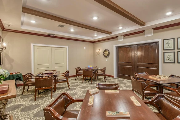 Anthem Lakes, senior living community offering independent living, assisted living, and memory care in Jacksonville, FL, activiites room