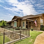 Active adult living and independent living at Watercrest at Mansfield in Mansfield, TX, outdoor space
