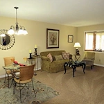 American Village Lincoln Lodge senior living community offering independent living, assisted living, and memory care in Indianapolis, IN, apartment living room