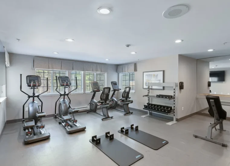 Independent living at Laurel Grove by Barclay House in Lawrenceville, GA, fitness center