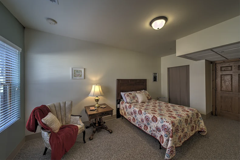 Charter Memory Care of Moline bedroom