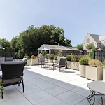 KindCare at Bristol, CT, outdoor patio