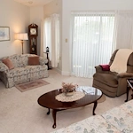 Living Room with Balcony access