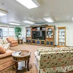 Salishan Gracious Retirement Living Hawthorn Senior Independent Living in Spring Hill, Florida media room