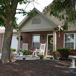 Independent living and assisted living at Beech Grove Meadows Assisted Living in Beech Grove, IN, independent living apartment house exterior