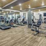 Watermere at Woodland Lakes senior living community offering active adult living and independent living in Conroe, TX, fitness center