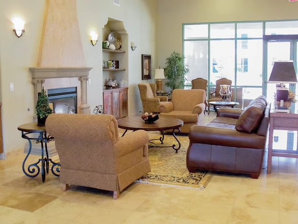 The Peaks At Santa Rita Active Retirement Living Hawthorn Senior Independent Living in Green Valley, Arizona living room