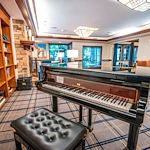 The Stafford Senior Living in Lake Oswego, Oregon piano