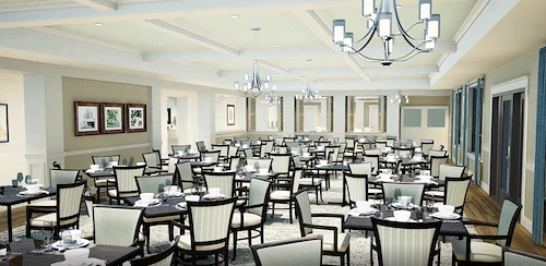Senior housing with luxury amenities