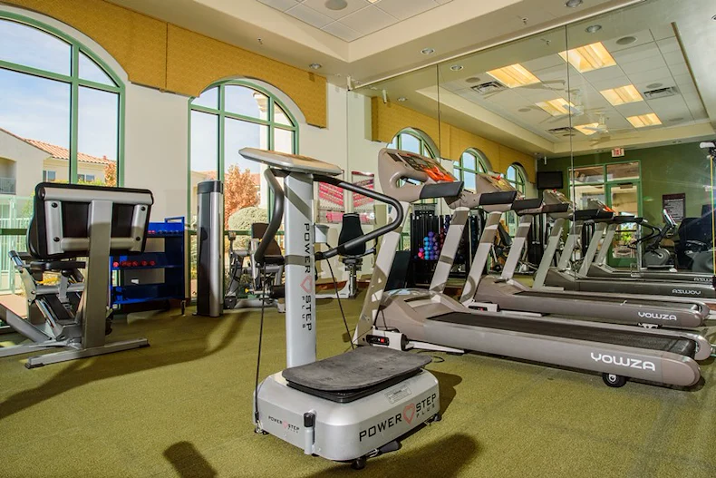 The Peaks At Santa Rita Active Retirement Living Hawthorn Senior Independent Living in Green Valley, Arizona gym fitness center