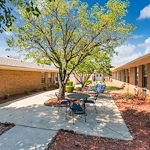 Charter Senior Living of Bowling Green outdoor seating area