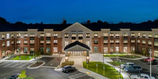 The Barclay at Tuckahoe front entrance