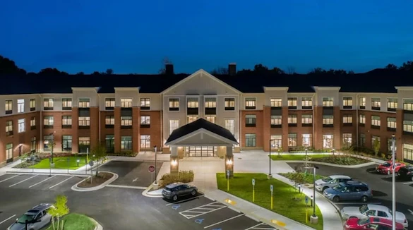 The Barclay at Tuckahoe front entrance