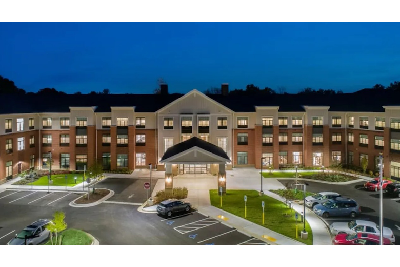 The Barclay at Tuckahoe front entrance