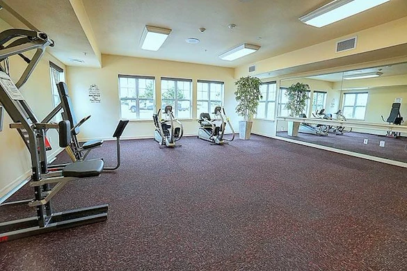 Ivy Creek Gracious Retirement Living Hawthorn Senior independent Living in Glen Mills, Pennsylvania gym fitness center