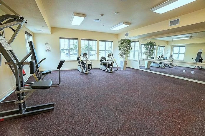 Ivy Creek Gracious Retirement Living Hawthorn Senior independent Living in Glen Mills, Pennsylvania gym fitness center