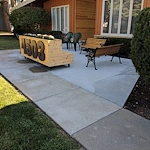 Legato Living Residential Memory Care at Eastridge senior living community offering assisted living, memory care, adult day services, and respite care in Omaha, NE, sitting area in the front of the building