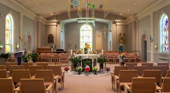 Addolorata Villa, continuing care retirement community offering independent living, assisted living, and memory care in Wheeling, IL, chapel