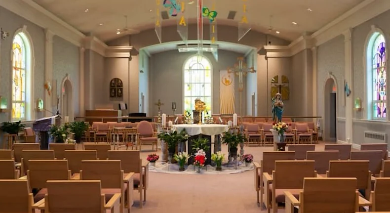 Addolorata Villa, continuing care retirement community offering independent living, assisted living, and memory care in Wheeling, IL, chapel