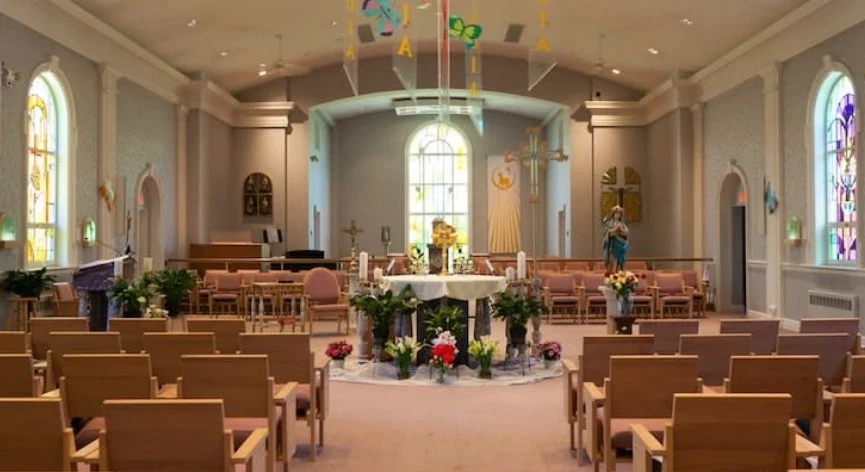 Addolorata Villa, continuing care retirement community offering independent living, assisted living, and memory care in Wheeling, IL, chapel