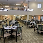 Paloma Landing Retirement Community Hawthorn Senior Independent Living in Albuquerque, New Mexico dining room