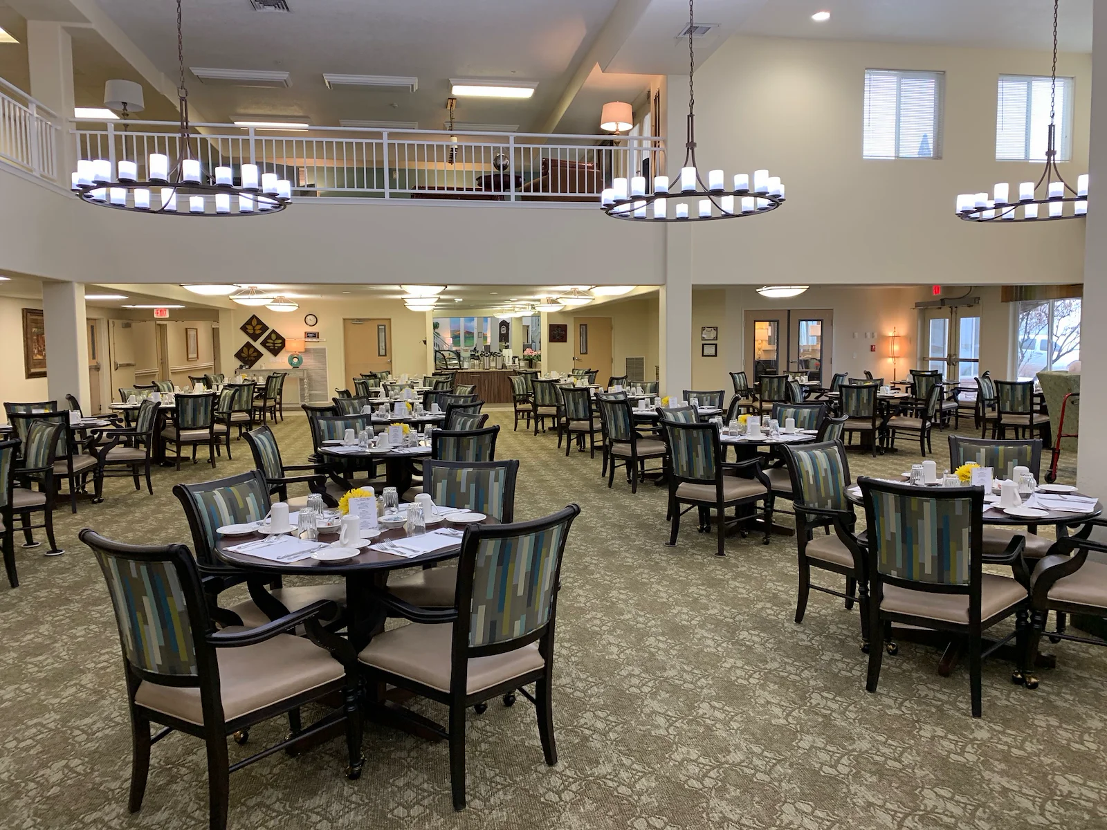 Paloma Landing Retirement Community Hawthorn Senior Independent Living in Albuquerque, New Mexico dining room