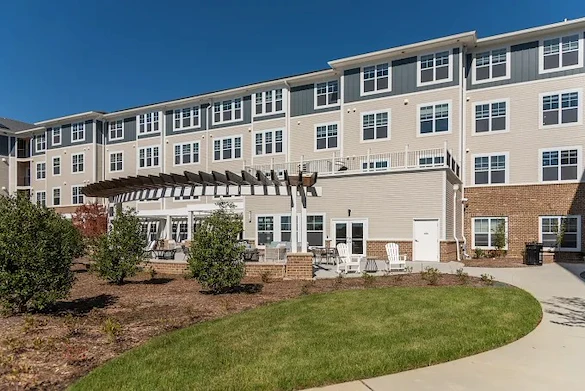 Acclaim at The Hill, senior living community offering active adult and independent living in Fredericksburg, VA, exterior