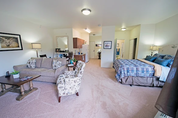 Scholl Canyon Estates Gracious Retirement Living Hawthorn Senior Independent Living in Glendale, California apartment suite