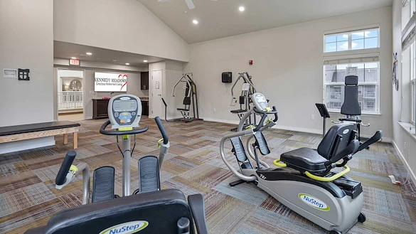 Kennedy Meadows Gracious Retirement Living Hawthorn Senior Independent Living in North Billerica, Massachusetts gym fitness center