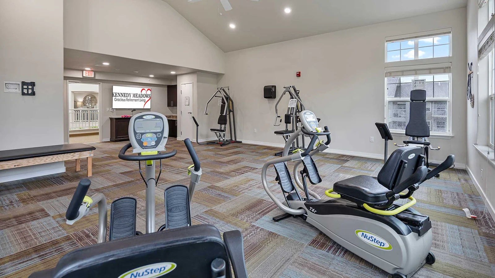 Kennedy Meadows Gracious Retirement Living Hawthorn Senior Independent Living in North Billerica, Massachusetts gym fitness center