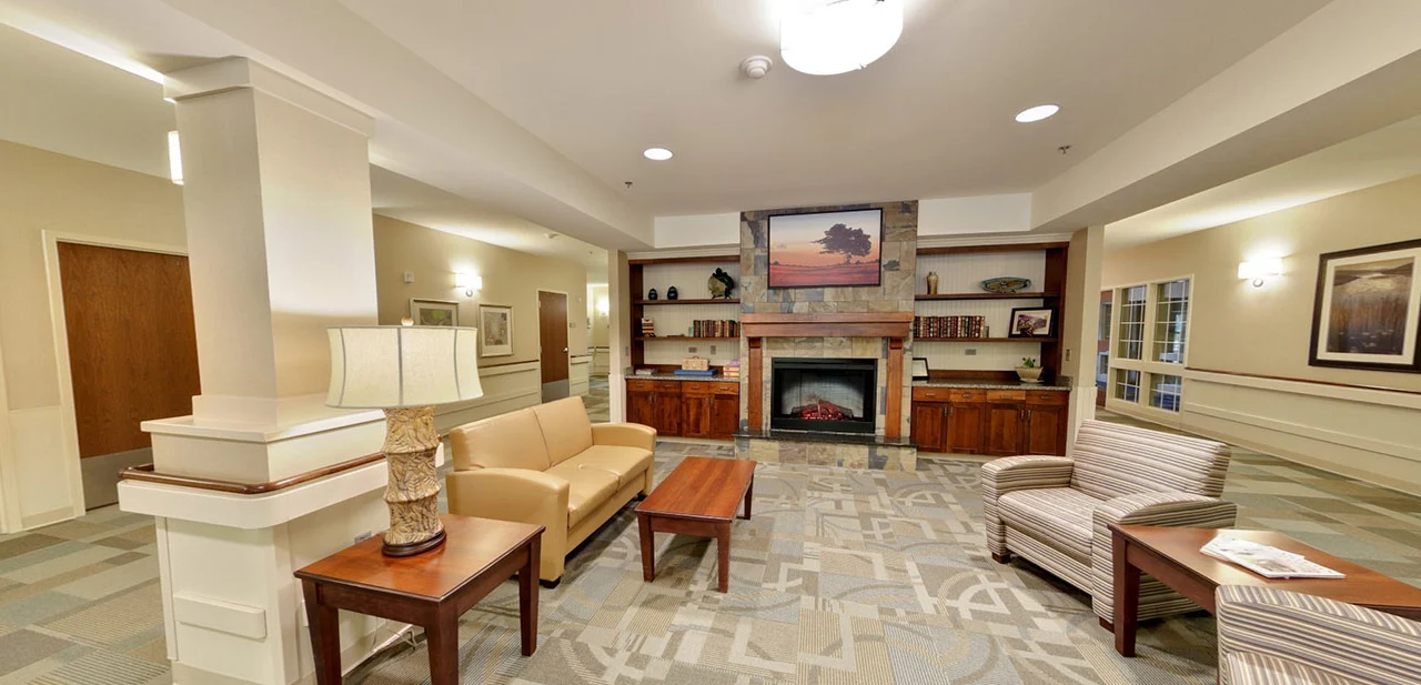 North Carolina Veterans Home Skilled Nursing & Rehabilitation Senior Living in Black Mountain, NC living room