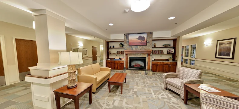 North Carolina Veterans Home Skilled Nursing & Rehabilitation Senior Living in Black Mountain, NC living room